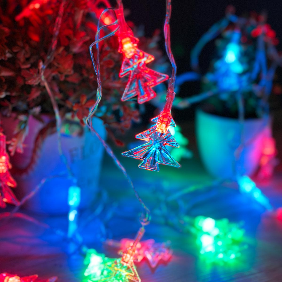 Miniatura 2 de Guirnalda LED 4 M Navidad Arboles S3955